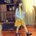 Pure colour long sleeve knitwear children girl cardigan manufacturers